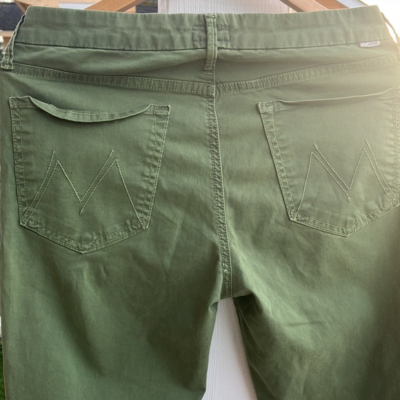 MOTHER Denim The Looker Killing Fatigue w. Red Stripe Skinny Jeans womens 30 - Picture 17 of 17